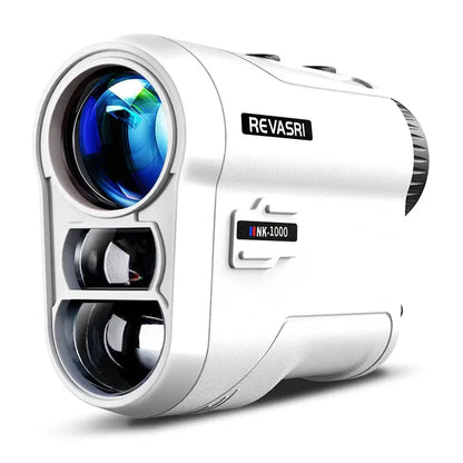 Laser Golf Rangefinder with Slope, Flag Lock Vibration & Rechargeable Battery | Accurate Golf Distance Finder